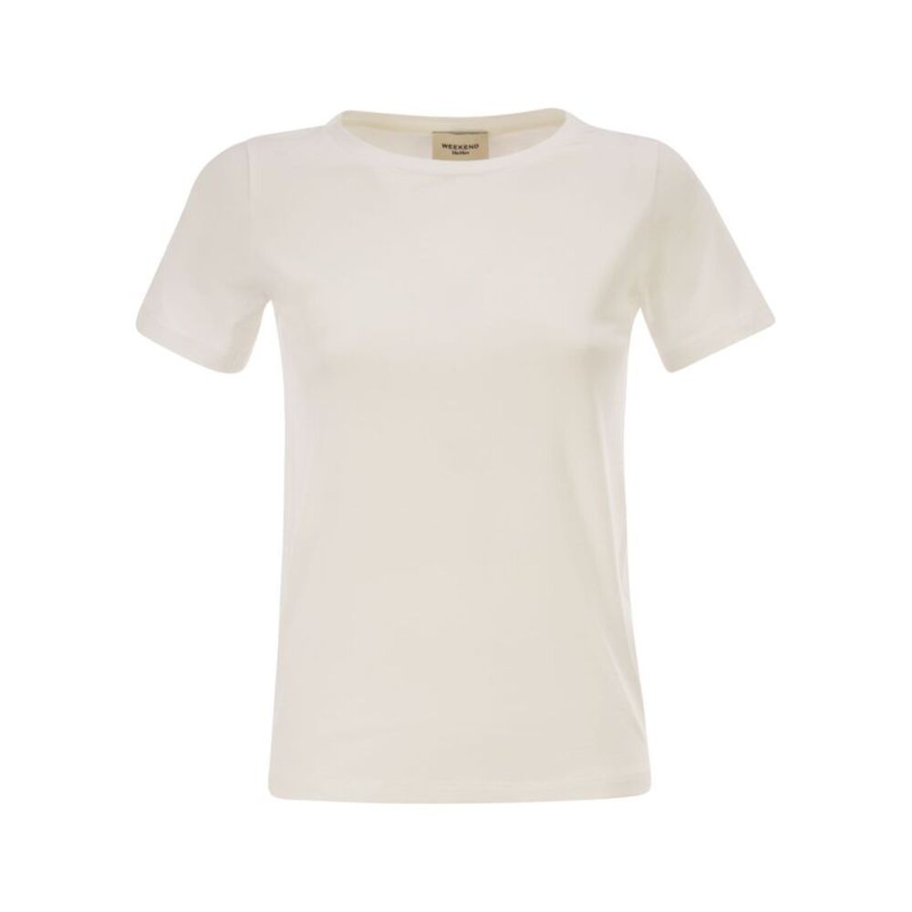 Weekend Maxmara Women Wkdmultib - Basic Cotton Jersey T-Shirt